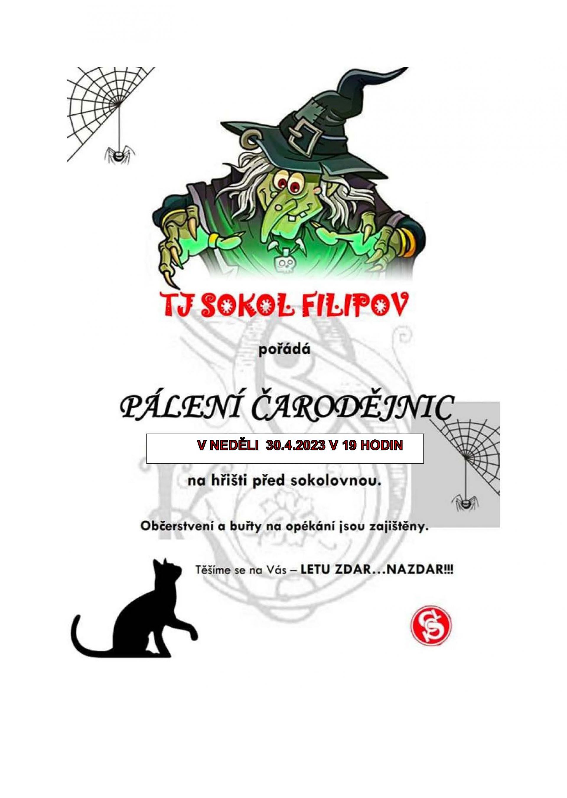 Pálení čarodějnic ve Filipově