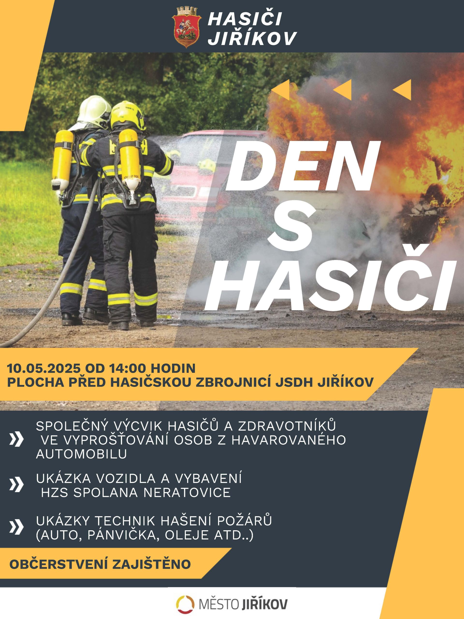 Den s hasiči