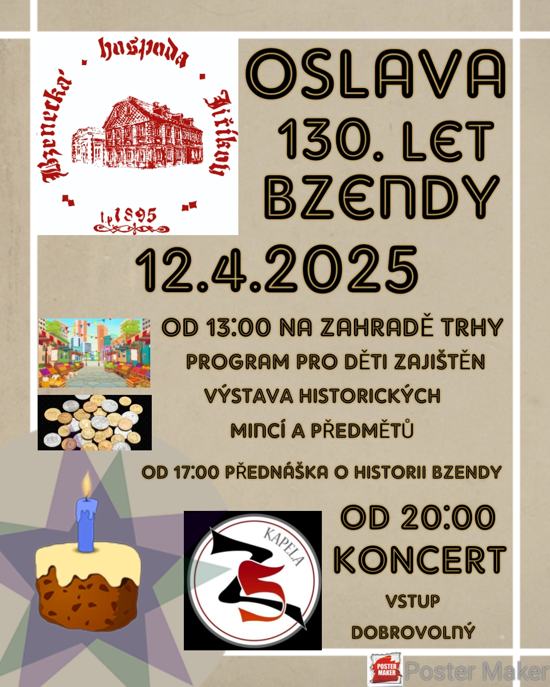 OSLAVA 130. LET BZENDY