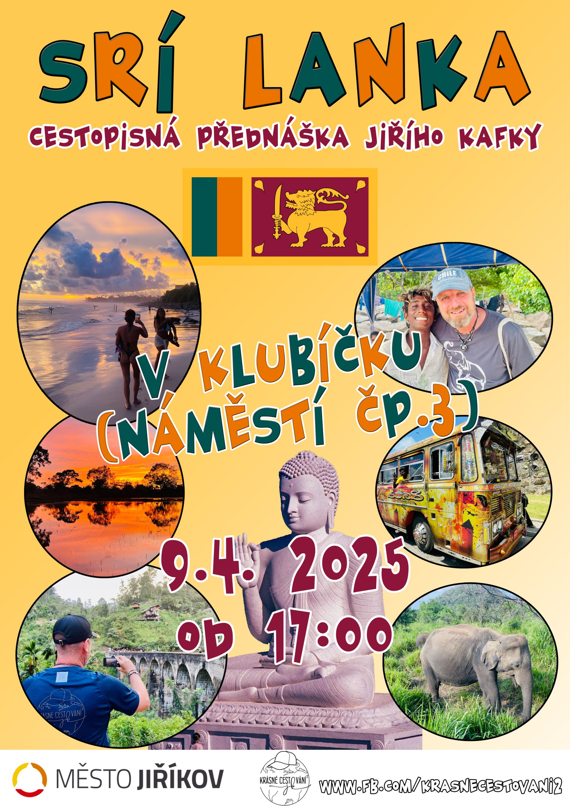 SRÍ LANKA - cestopisná přednáška Jiřího Kafky